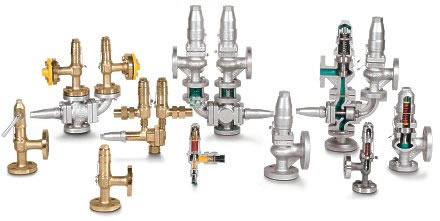 HERL Overflow, Safety and Dual Relief Valves