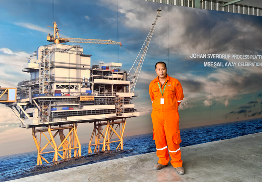 Laem Chabang, Johan Sverdrup P2 16/2 Equinor (Module) Project, Supervision Electric Heat Tracing and Bundle Tube 901 lines, 4 Jan. – 31 Mar. 2021